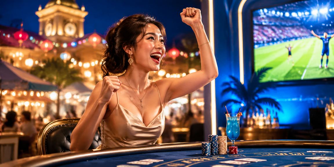 Người chơi tham gia baccarat tại khu chợ đêm Hồ Chí Minh sôi động