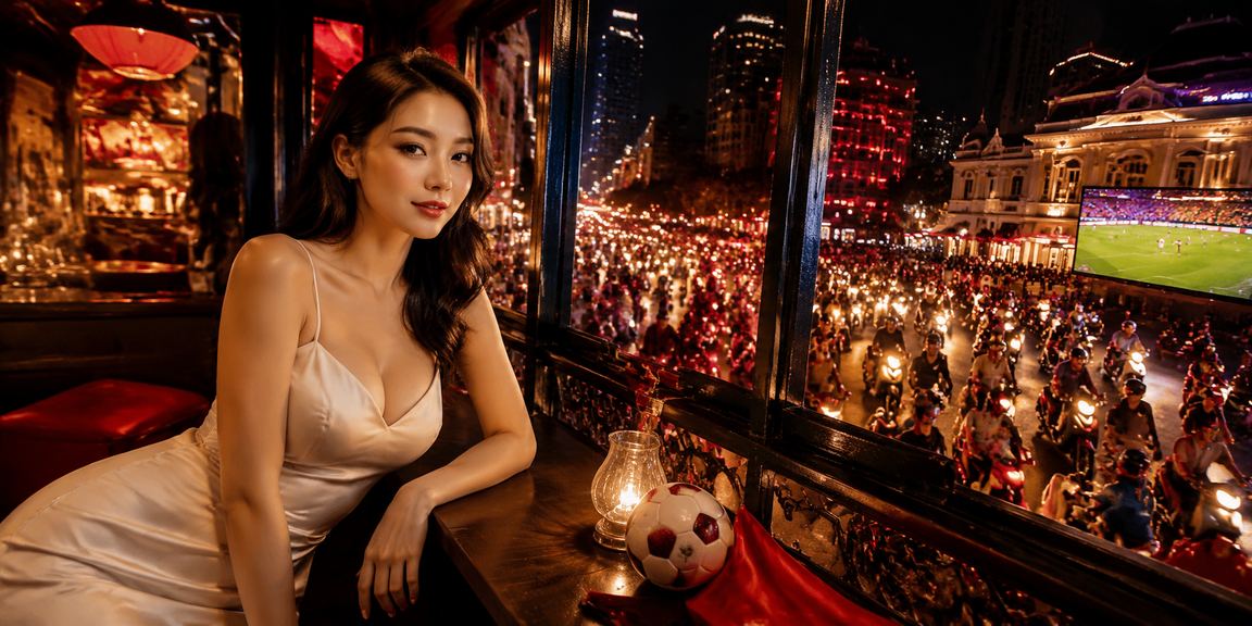 Người chơi theo dõi trận đấu thể thao và đặt cược tại quán cà phê TP.HCM