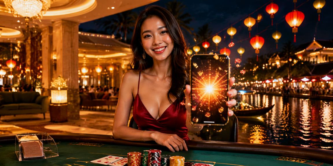 Không khí baccarat trực tuyến dưới ánh đèn lồng lung linh của phố cổ Hội An